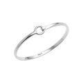 Oh Honey Silver Bangle B2002