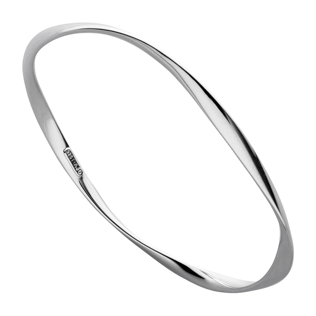 NAJO Garden of Eden Bangle - Silver B5136