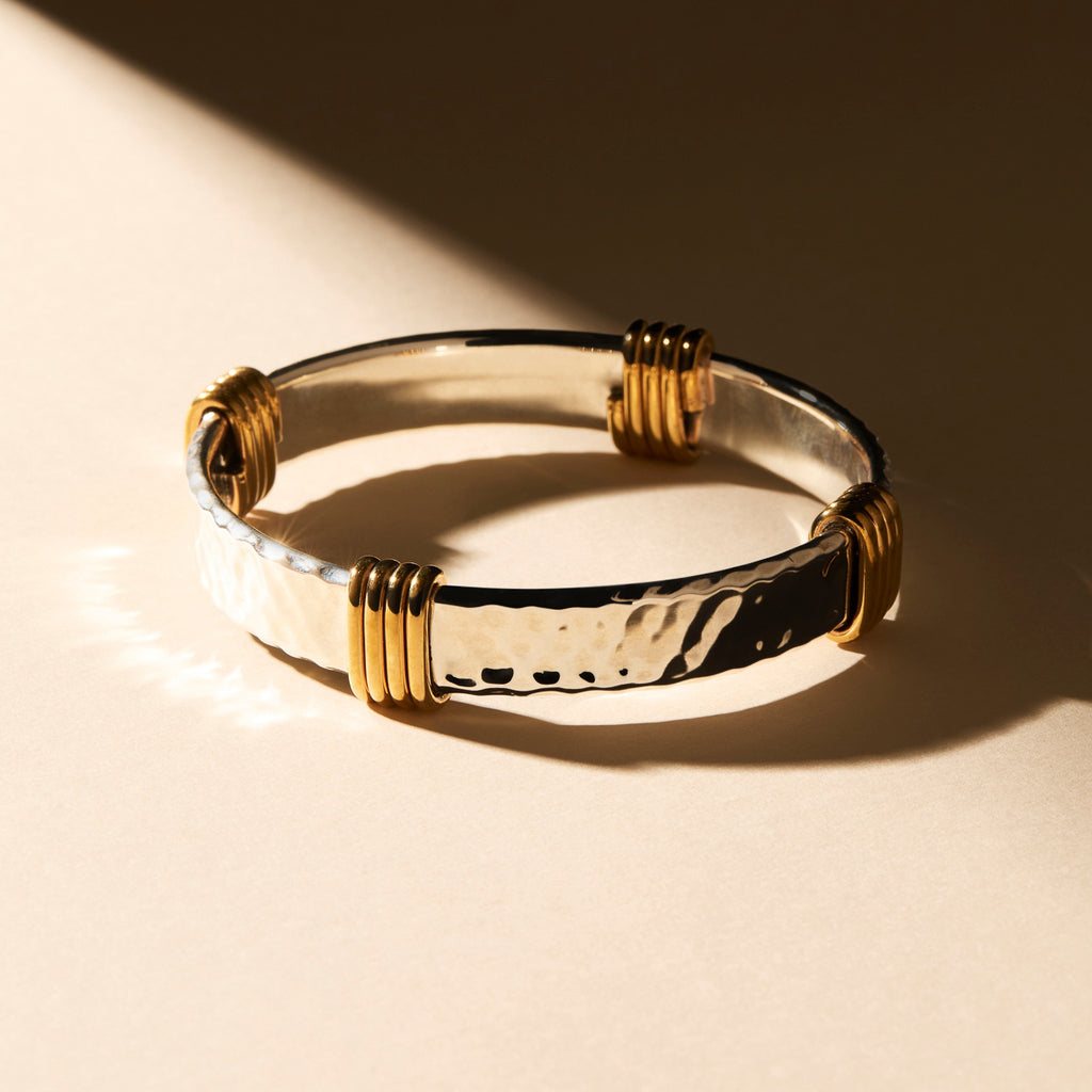 NAJO Tumbaga Amarres Wide Bangle B6130-68