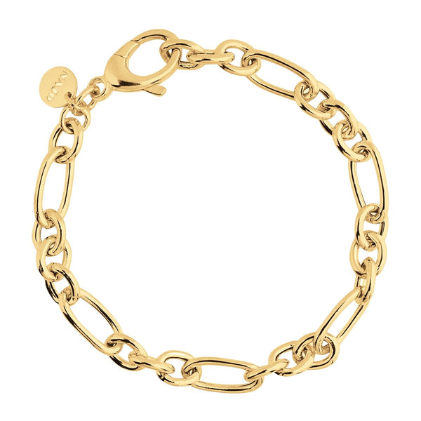 Sereno Yellow Gold Bracelet (20cm)