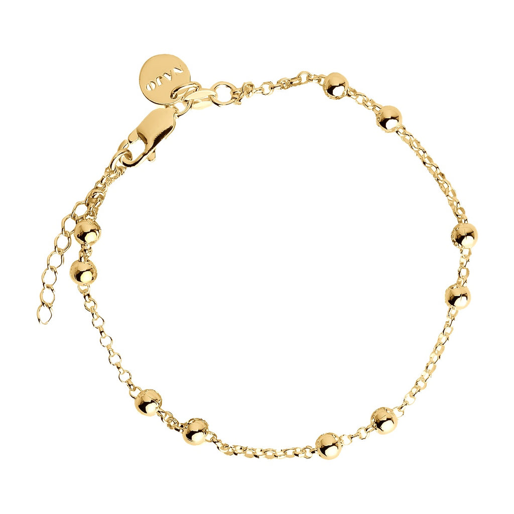 Mattina Single Bracelet Gold Plated