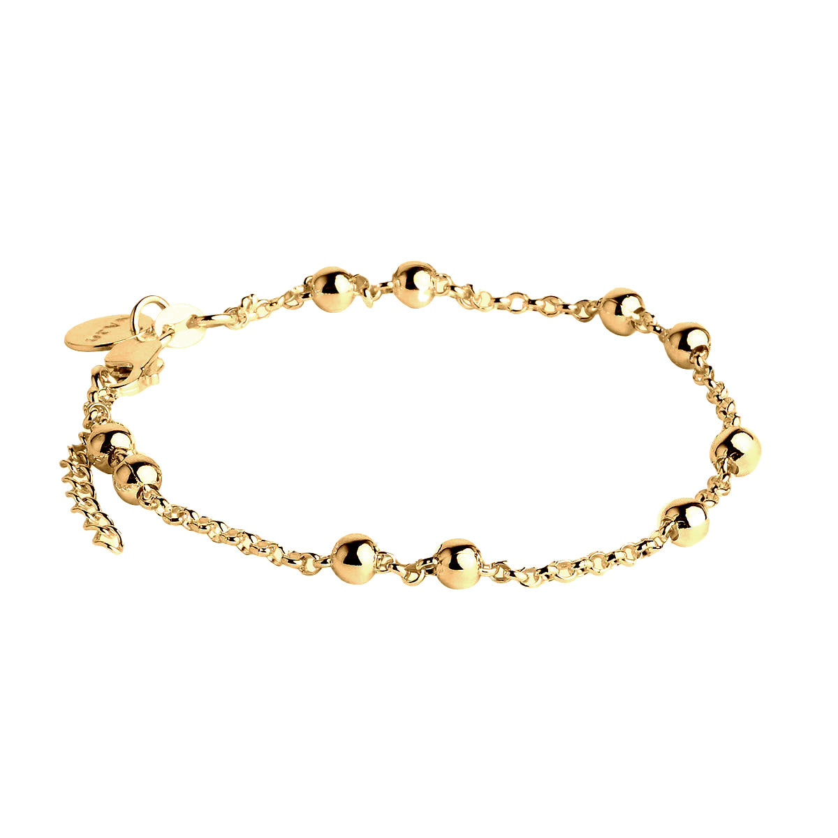 Mattina Single Bracelet Gold Plated