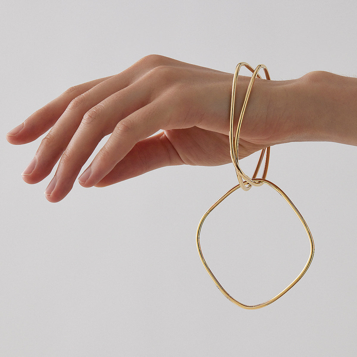 NAJO Galaxy Bangle Yellow Gold B7201