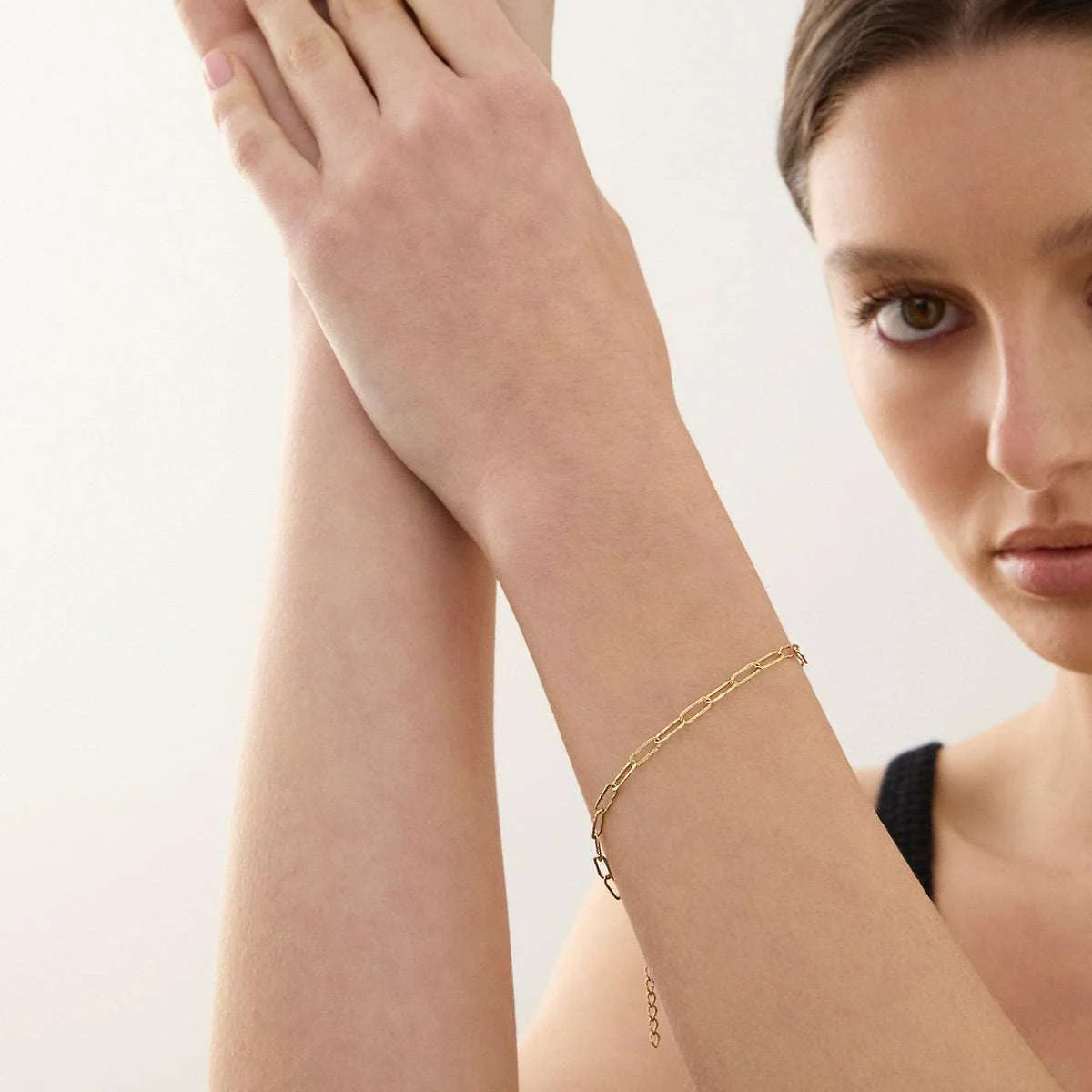 Rivière Bracelet Yellow Gold plated B7345