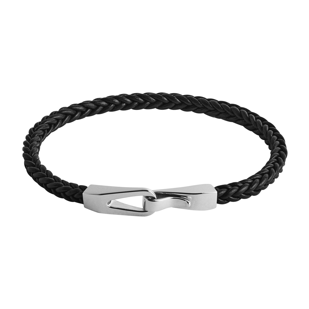 NAJO Helix Mens Black Bracelet (21cm) B9000