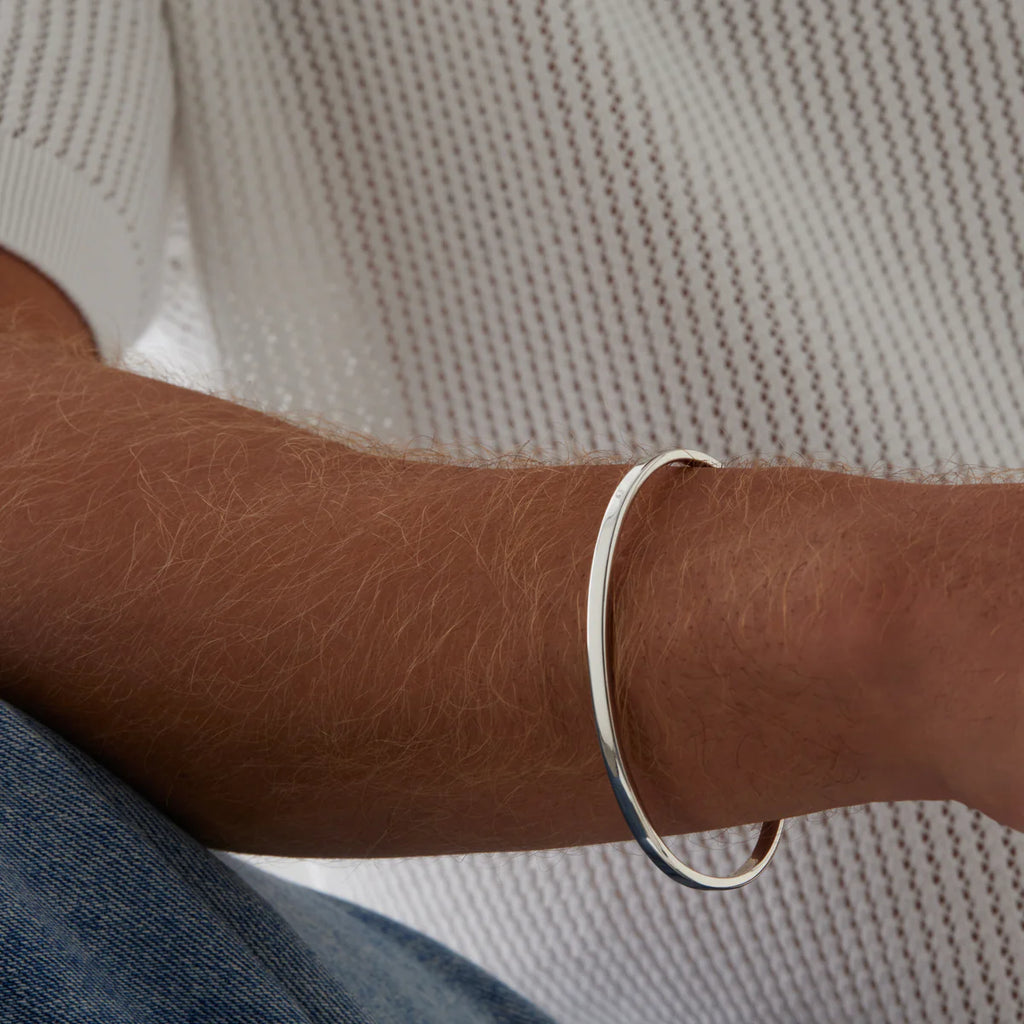 Utility Men’s Silver Cuff B9003
