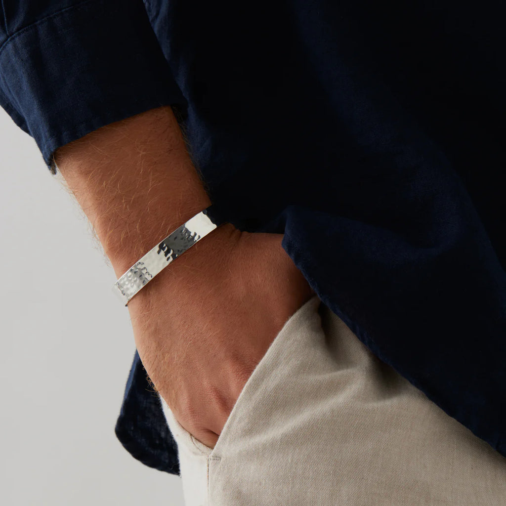 Sierra Men’s Silver Cuff B9004