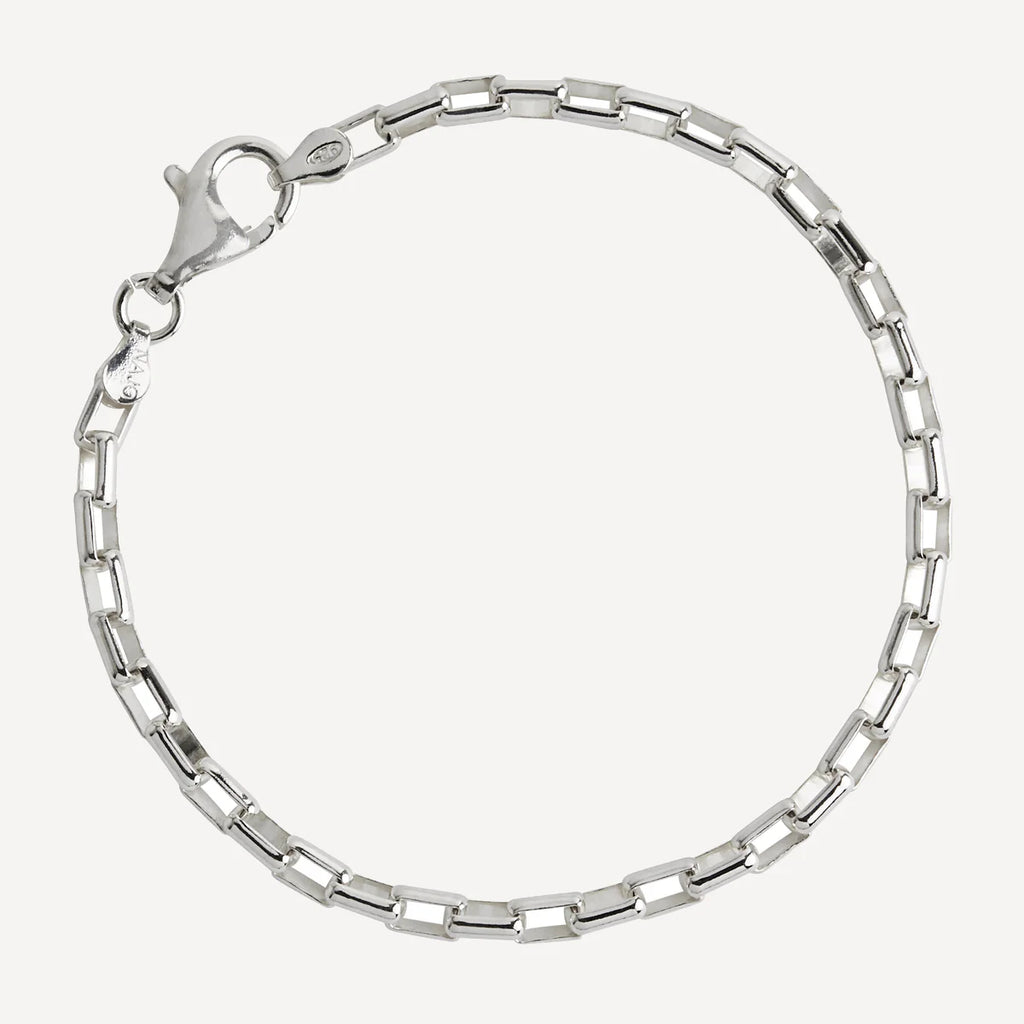 Veneto Men’s Silver Chain Bracelet B9009
