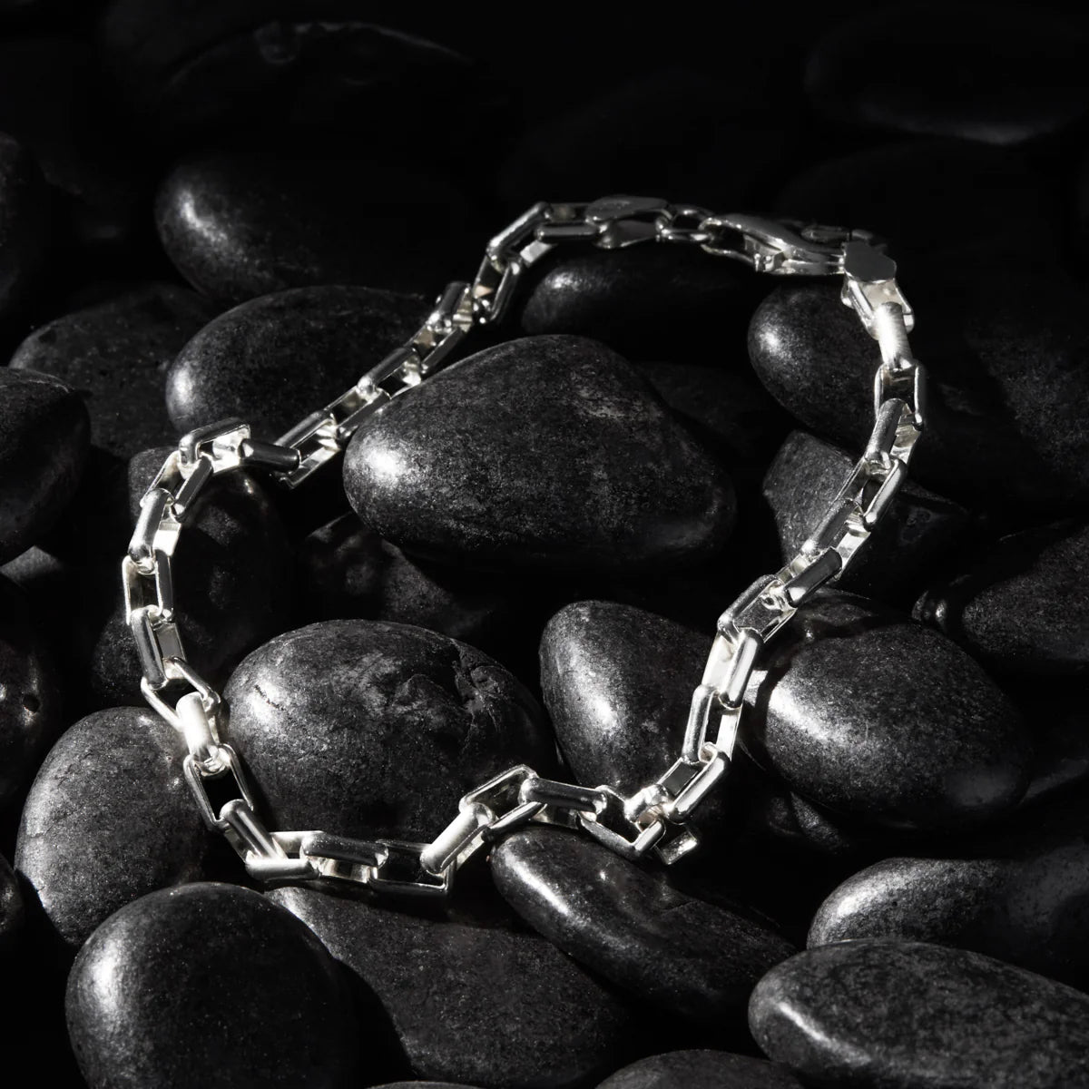 Veneto Men’s Silver Chain Bracelet B9009