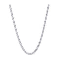 S/S Bevelled Curb Diamond Cut Chain BCD80/45