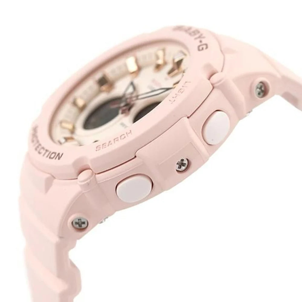 Baby G Outdoor Col, Pink Face & resin Band BGA275-4A