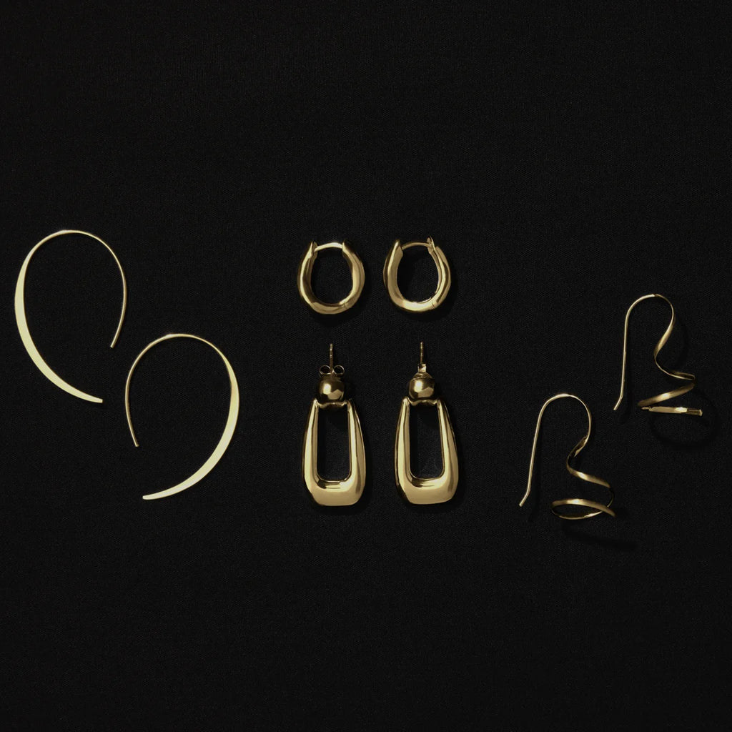 Arc Earrings E7617 YG