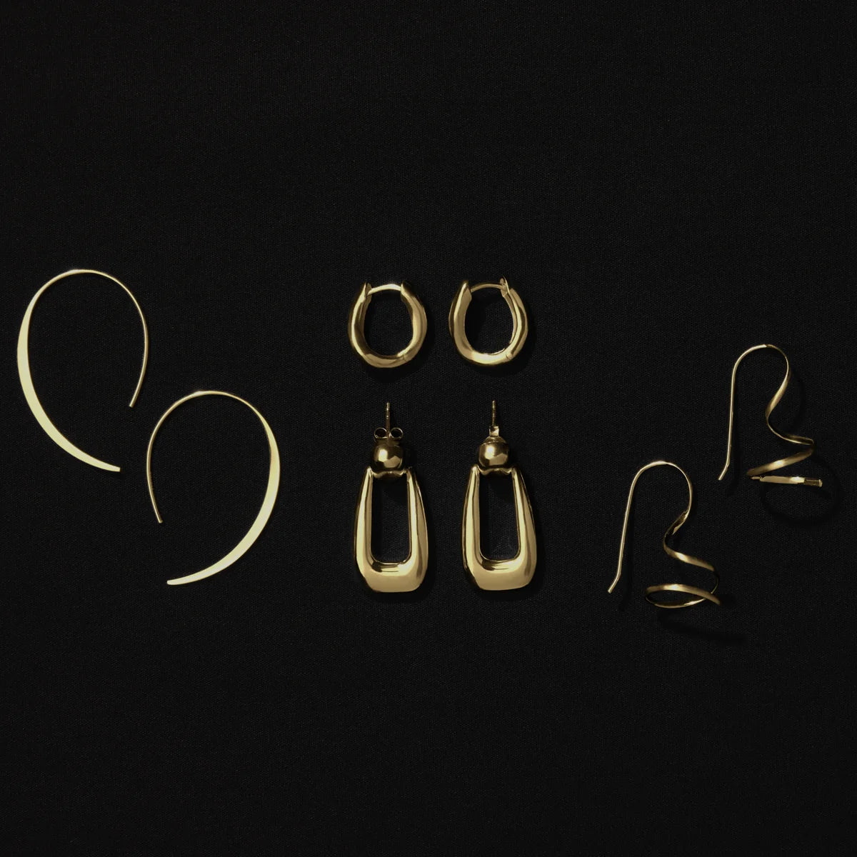 Arc Earrings E7617 YG