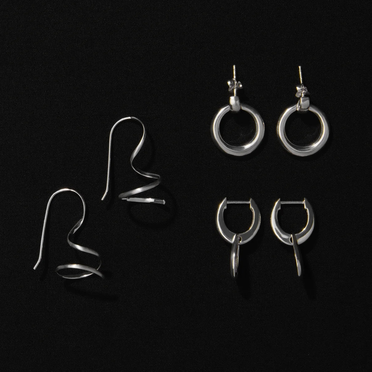 Astra Earrings E7649 Silver