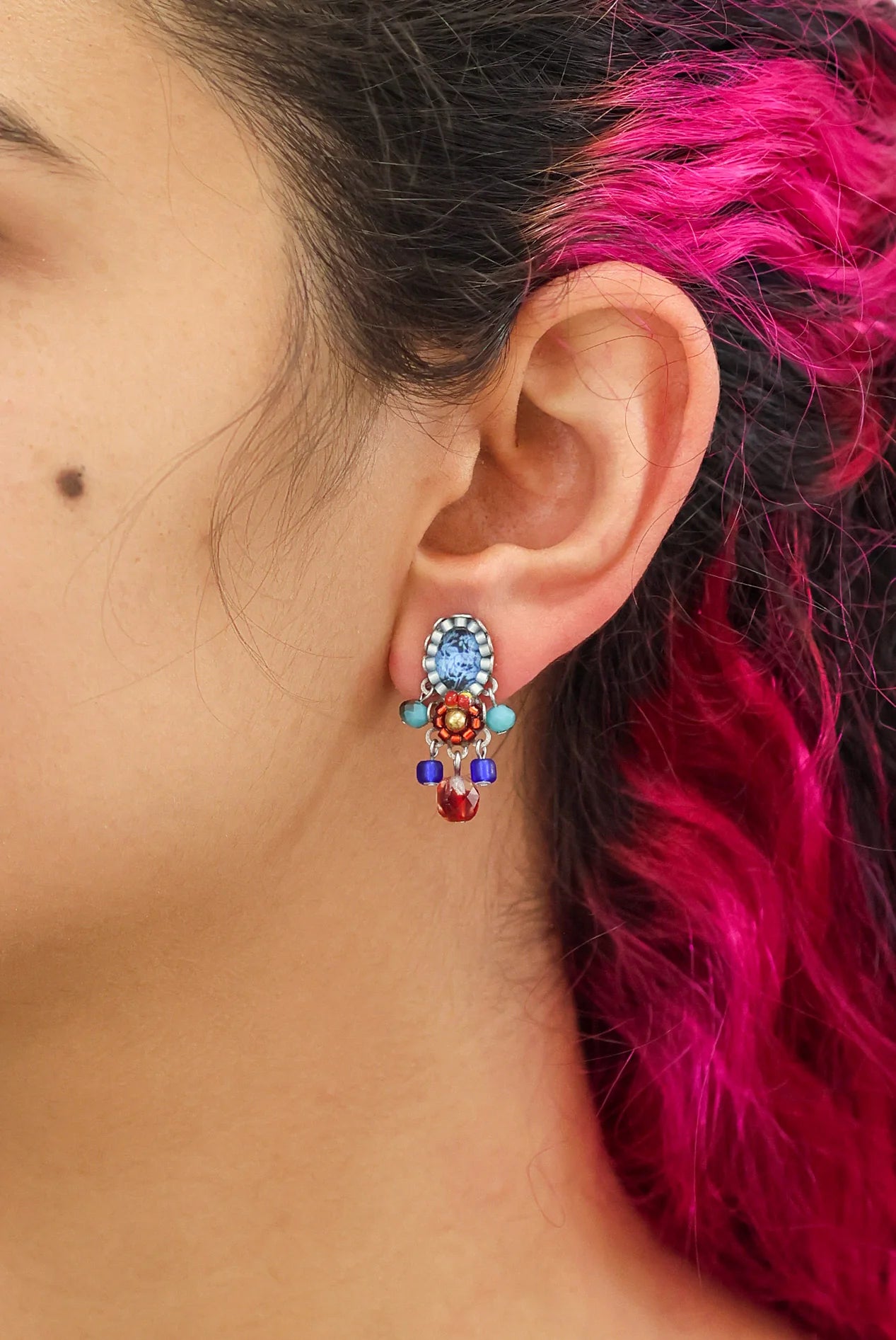 Heatwave Set, Stud Earrings, Ocean C2369