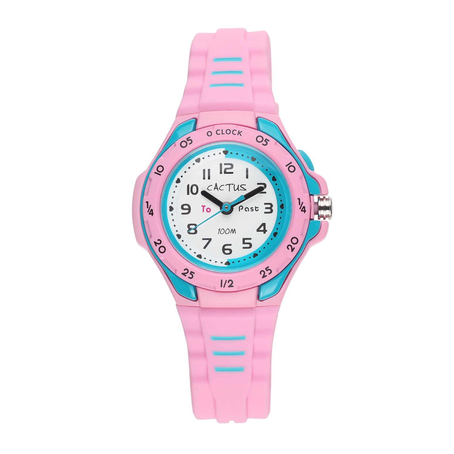 Mentor Time Teacher Watch / Pink 100m cac-116-m55