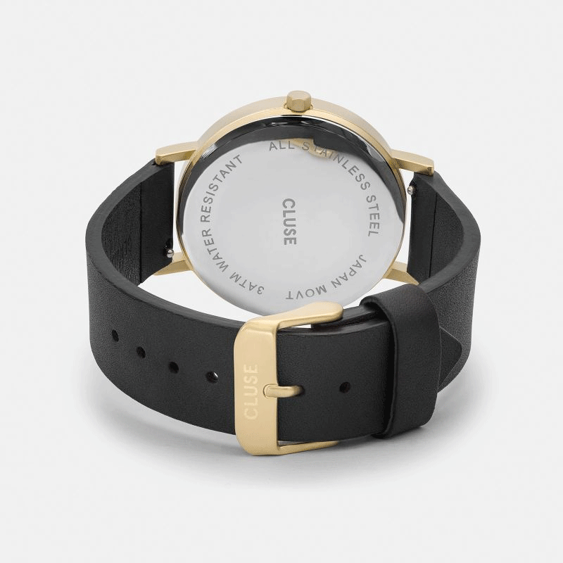 cluse la roche gold black marble/black CL40004