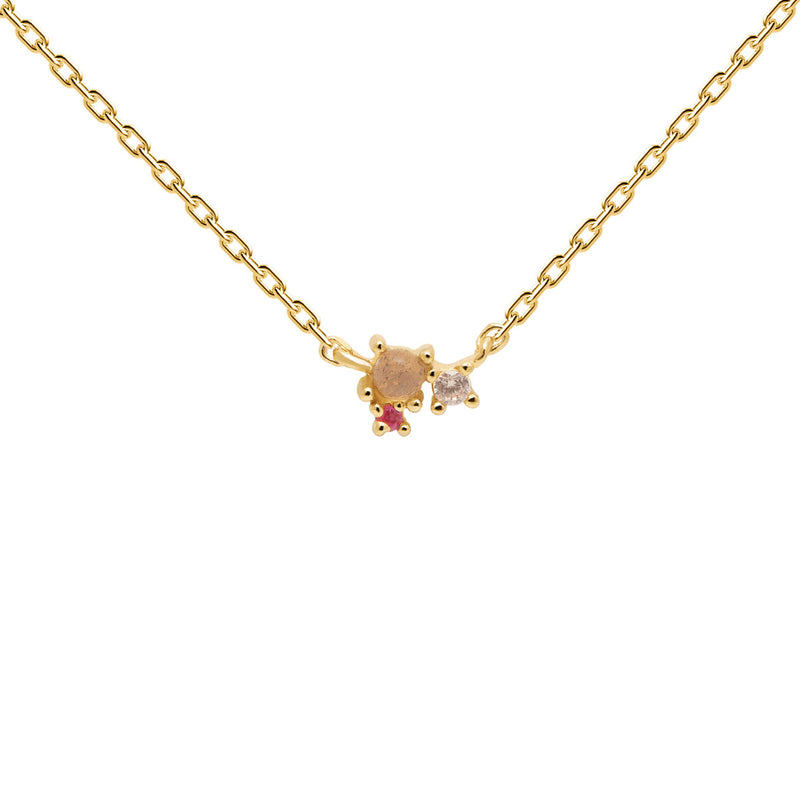 PDPAOLA Rose Blush Necklace