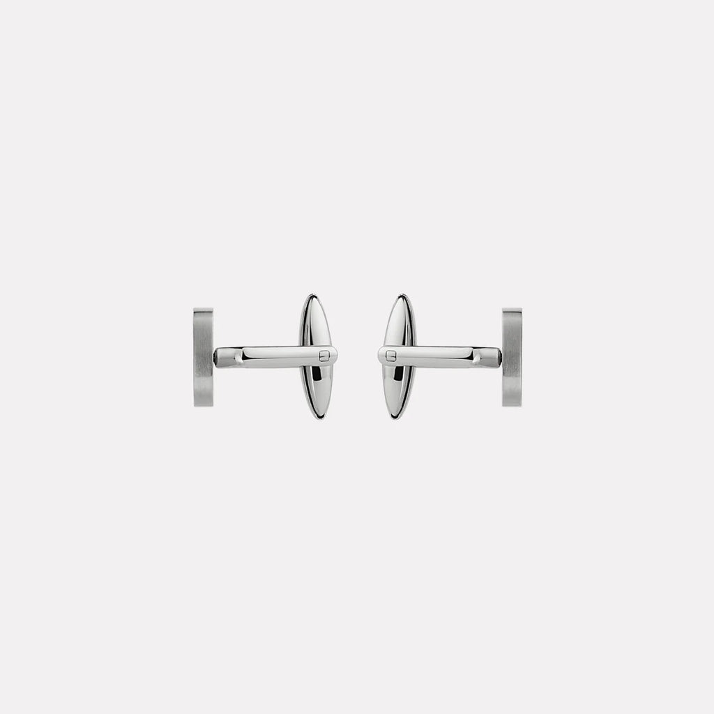 Pegasus Men's Brushed Stainless Steel Cufflinks CU9003