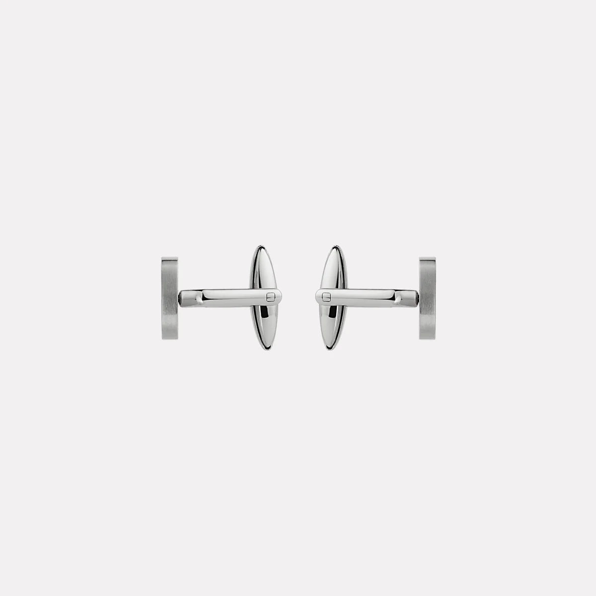 Pegasus Men's Brushed Stainless Steel Cufflinks CU9003