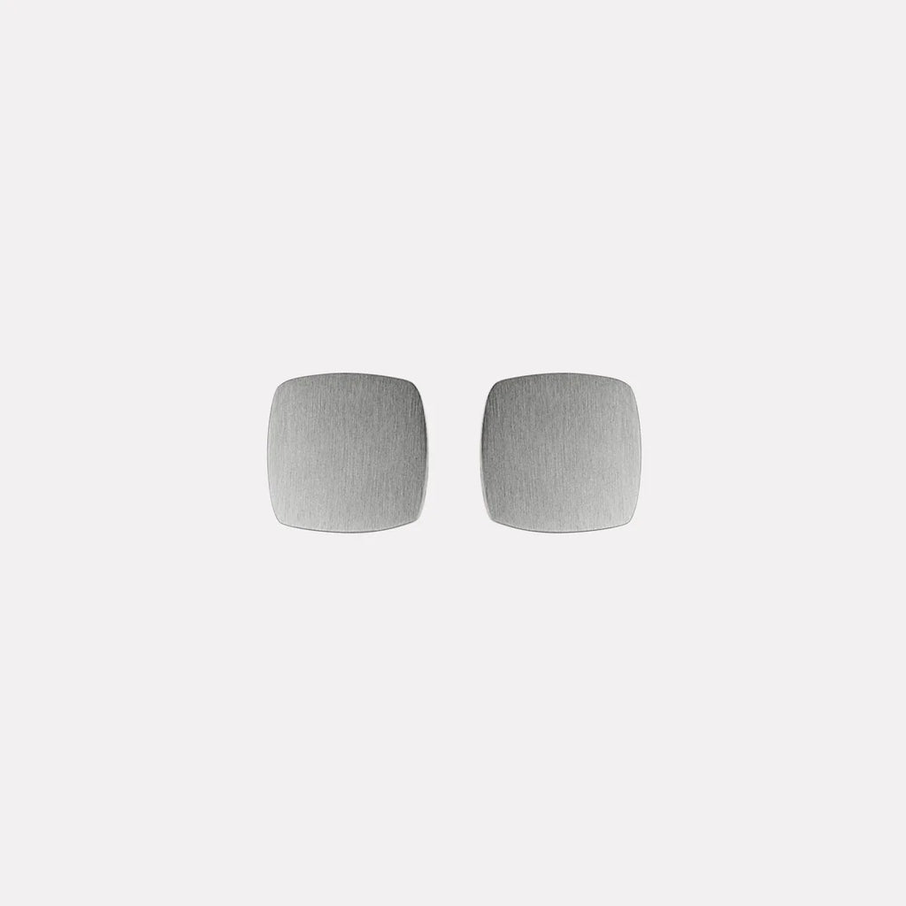 Pegasus Men's Brushed Stainless Steel Cufflinks CU9003