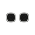 The Aviator Carbon Fibre and Steel Cufflinks CU9004