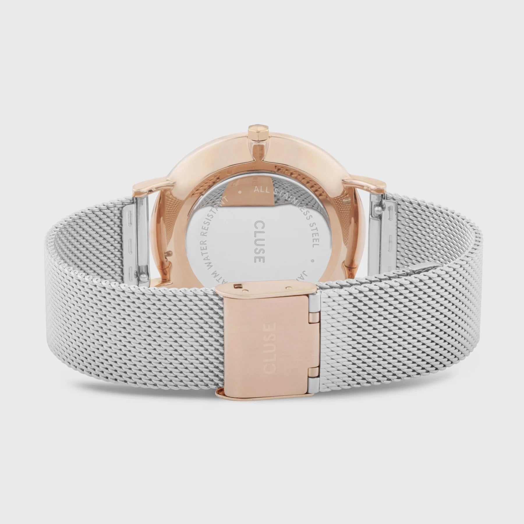 CLUSE Boho Chic Mesh Rose Gold/Silver CW0101201006