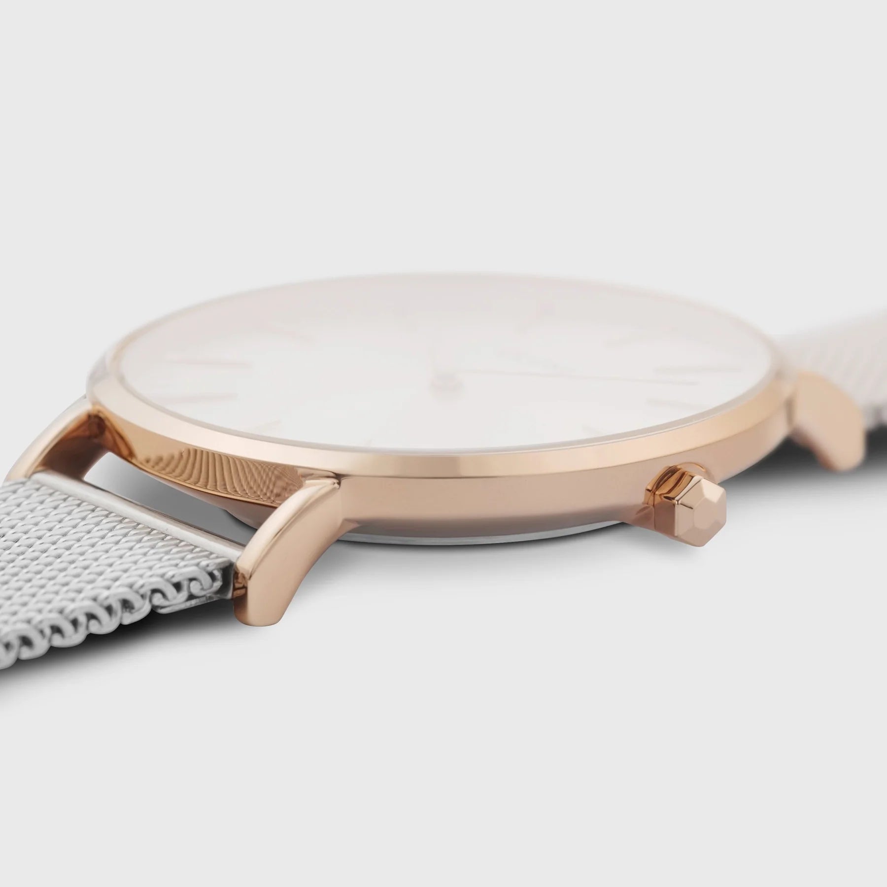 CLUSE Boho Chic Mesh Rose Gold/Silver CW0101201006