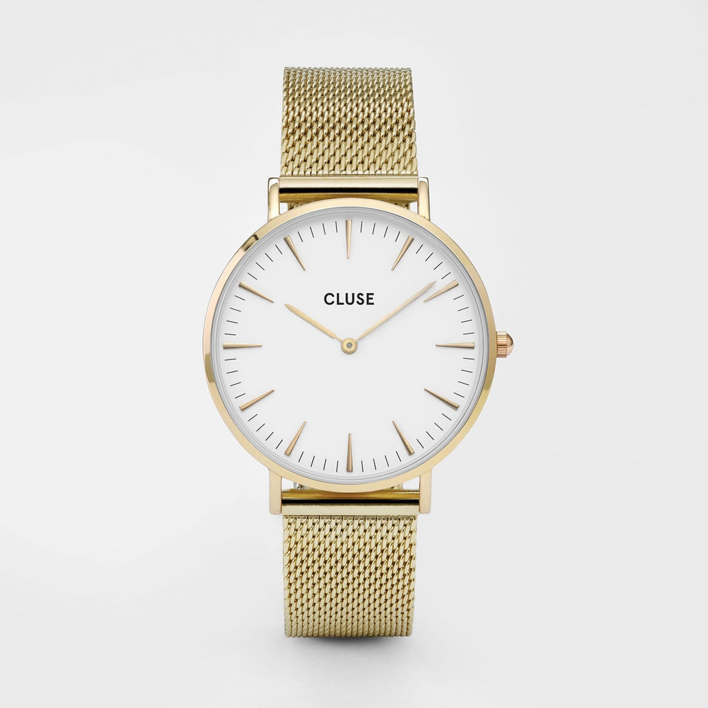 CLUSE Boho Chic Mesh Gold/White