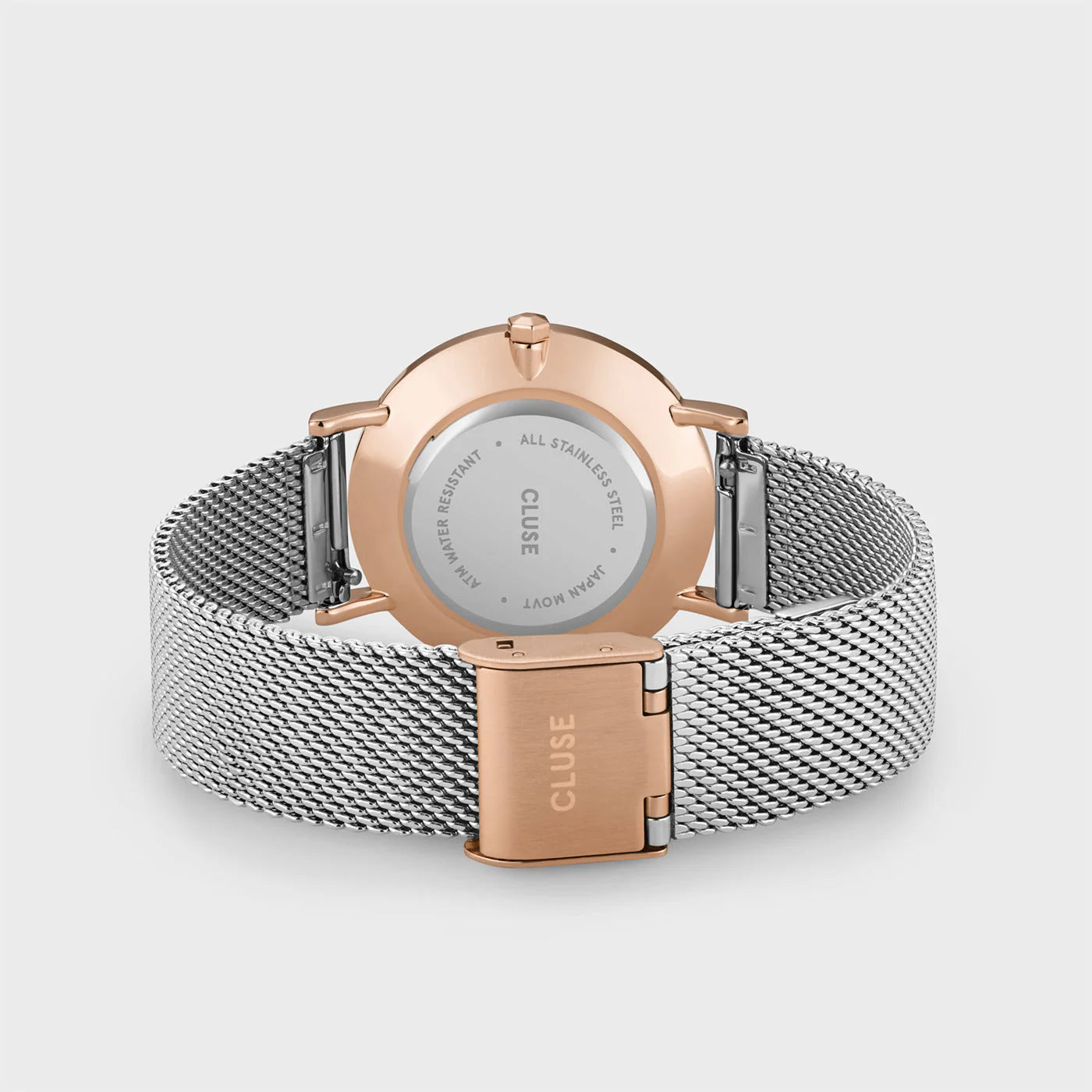 CLUSE- minuit mesh rose gold/silver CW0101203004