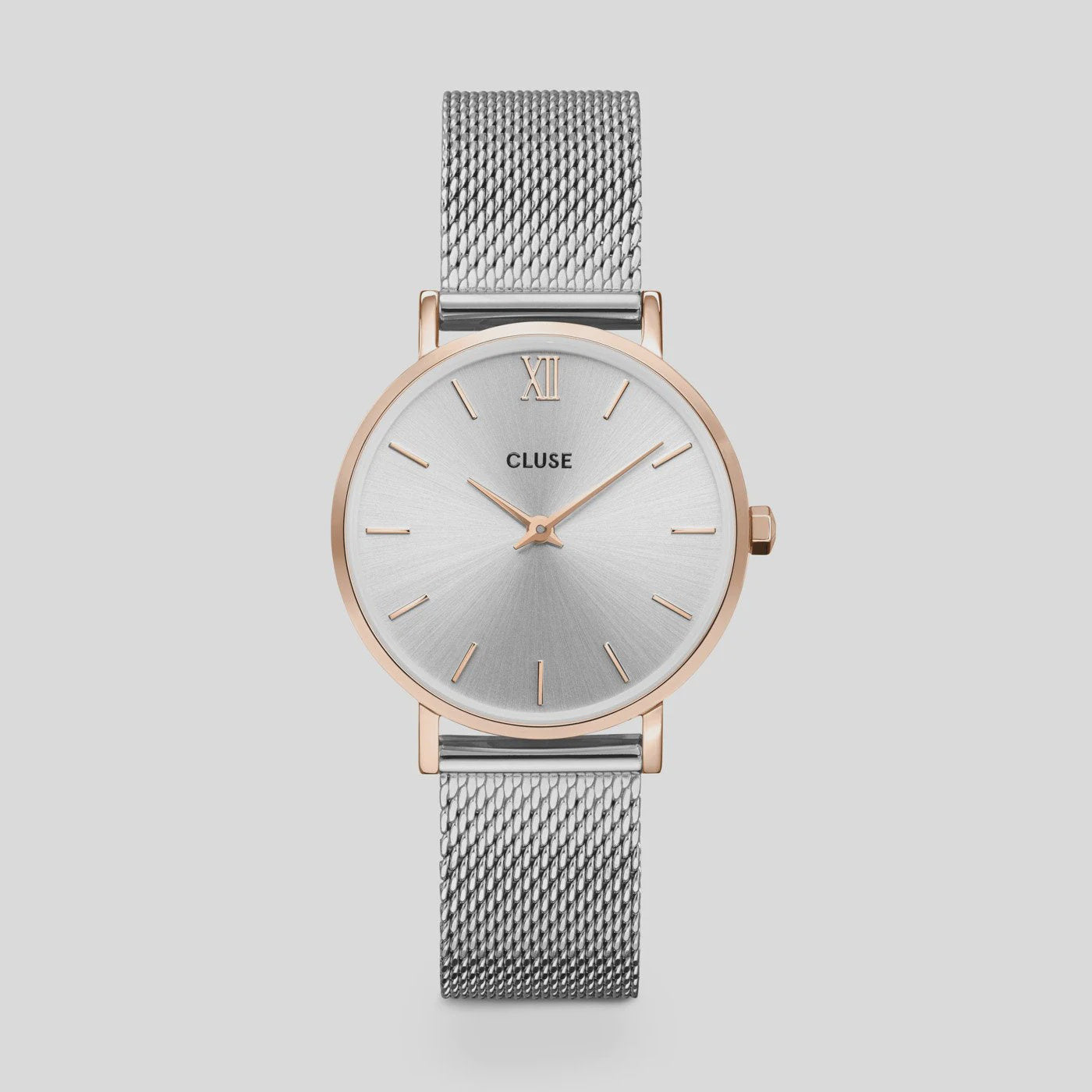 CLUSE- minuit mesh rose gold/silver CW0101203004