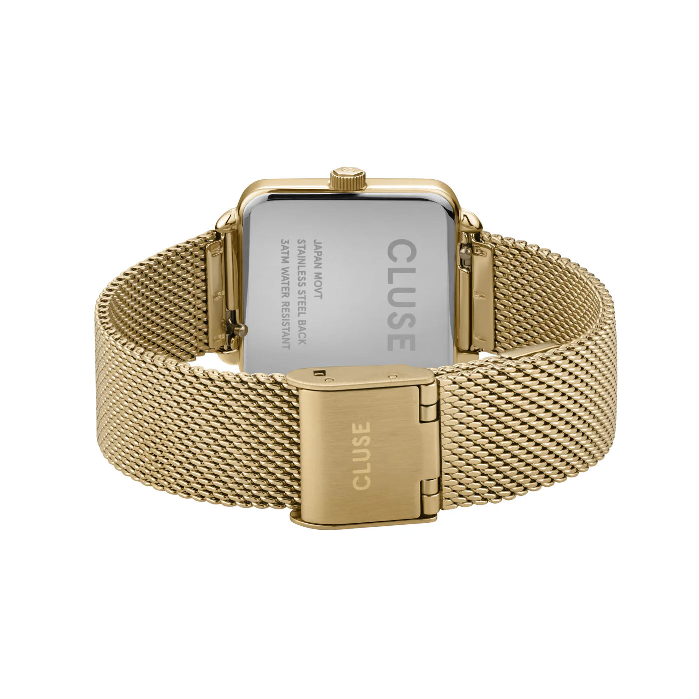 La Tétragone Watch Mesh, Black, Gold Colour