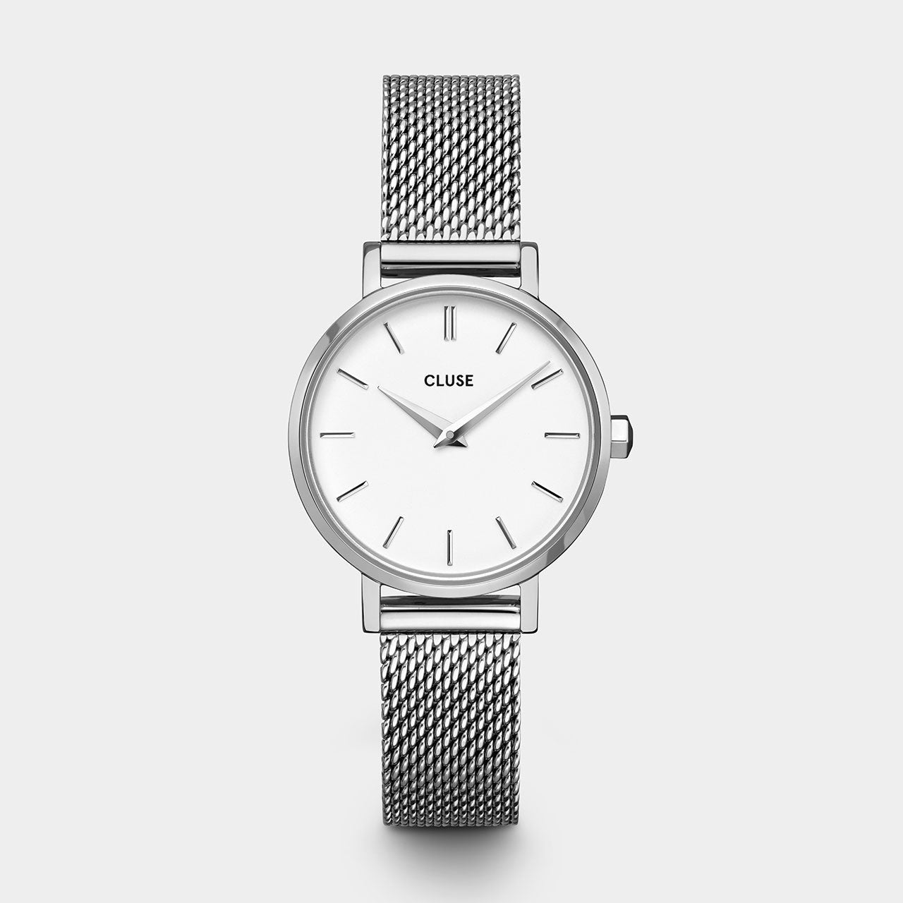 CLUSE Boho Chic Petite Mesh Silver White/Silver