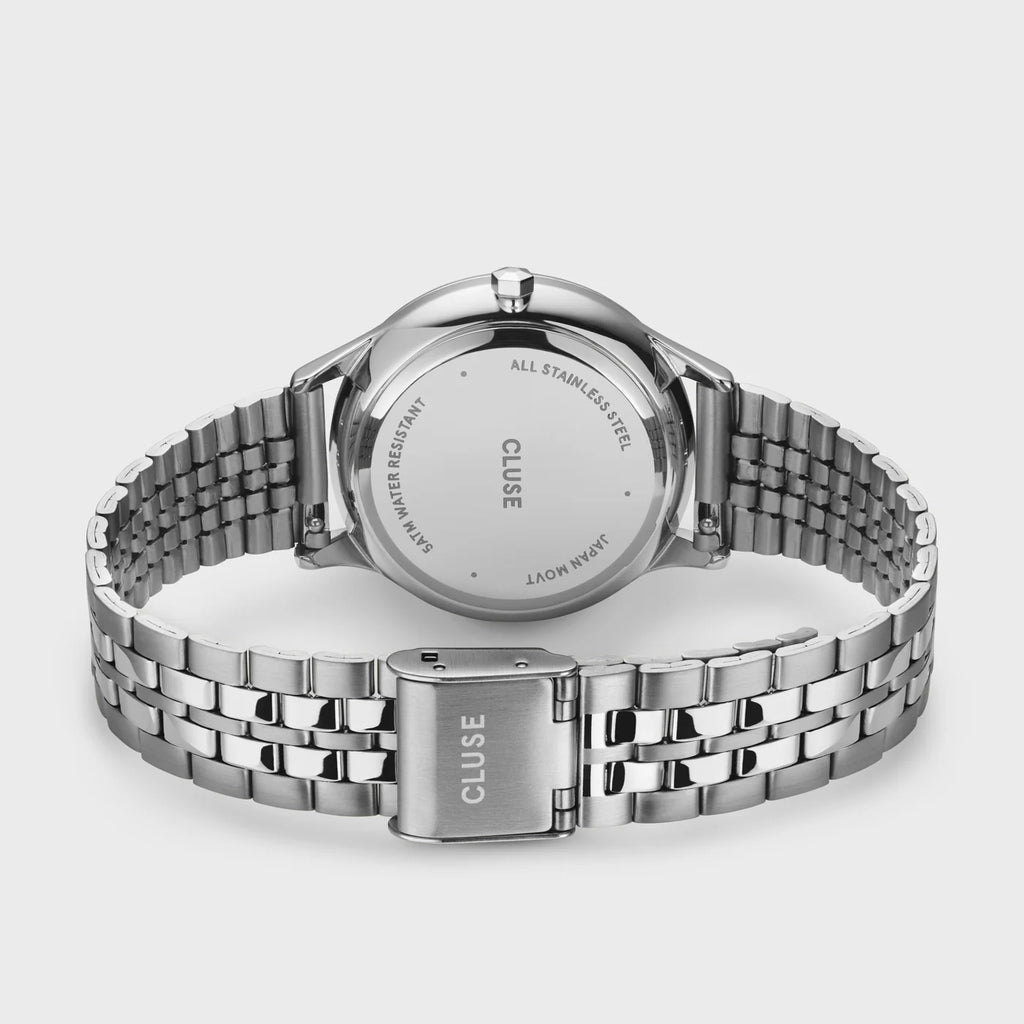 CLUSE - Minuit Multifunction Full Silver Link CW10703