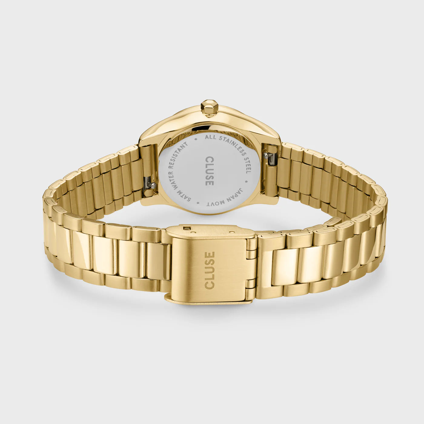 Cluse - Feroce Mini Watch Apricot Mother of Pearl/ Gold Link CW11709