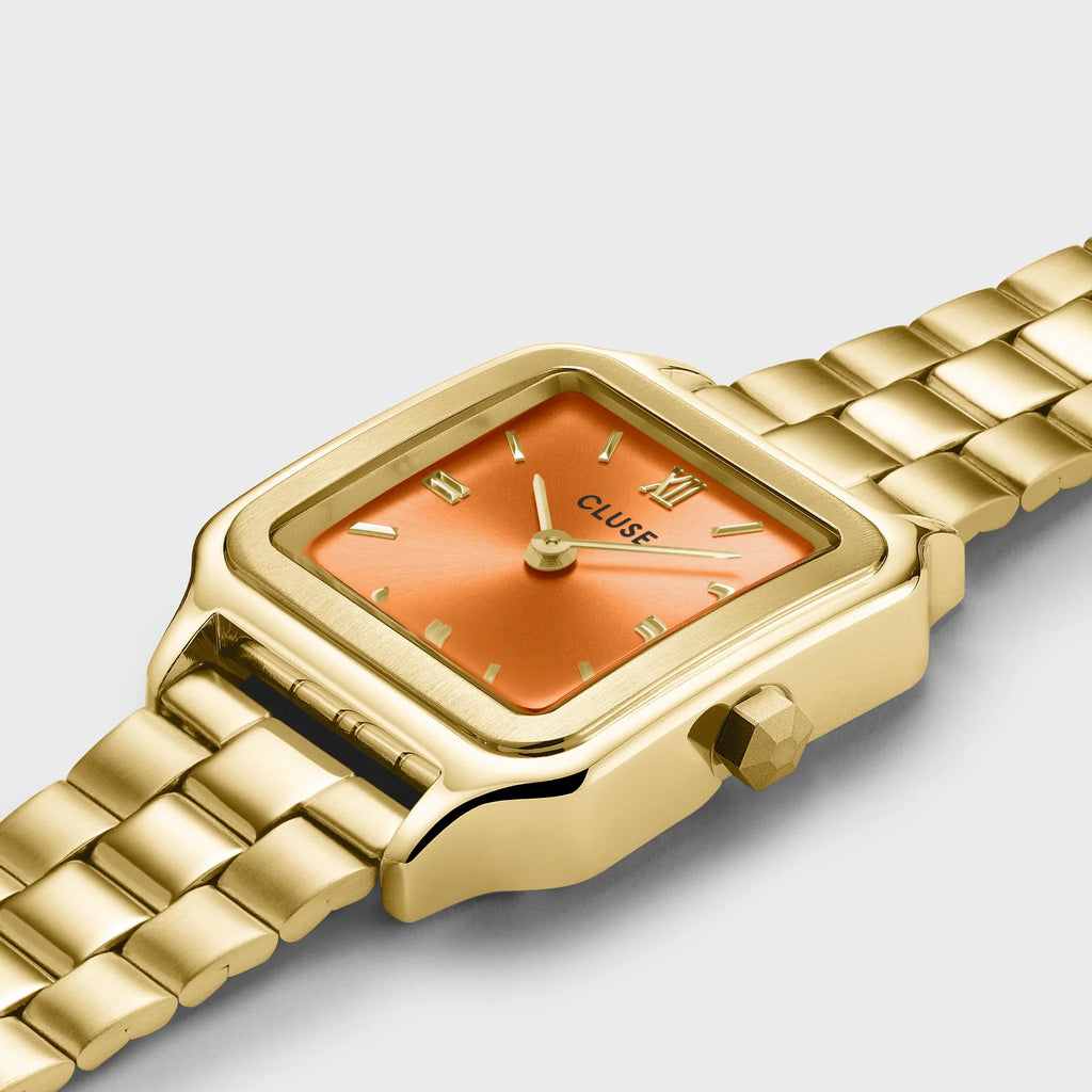 Cluse - Gracieuse Petite Watch Apricot/Gold Link CW11807