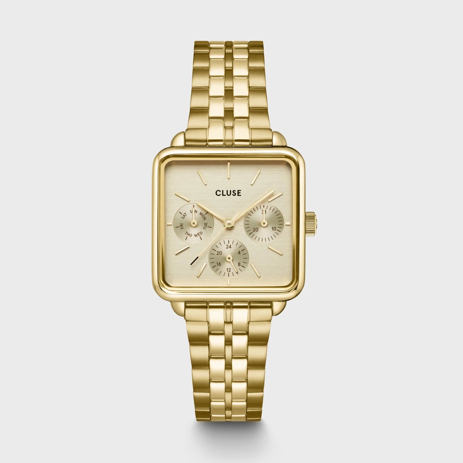 Cluse - La Tetragone Multifunction Full Gold Link CW13801