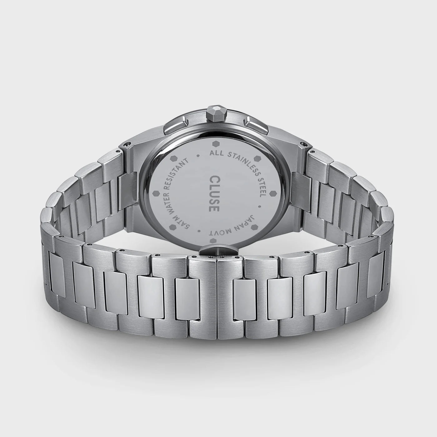 Cluse - Vigoureux Chrono Black/Silver Dial/ Silver Link CW20806