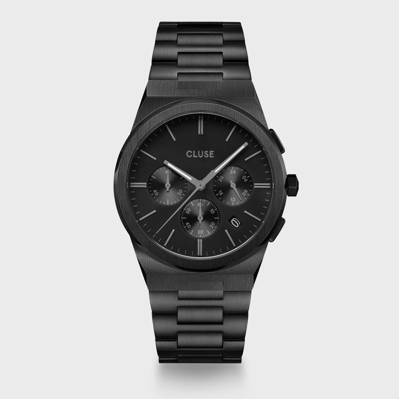 Cluse Vigoureux Chrono Steel, Full Black CW20802