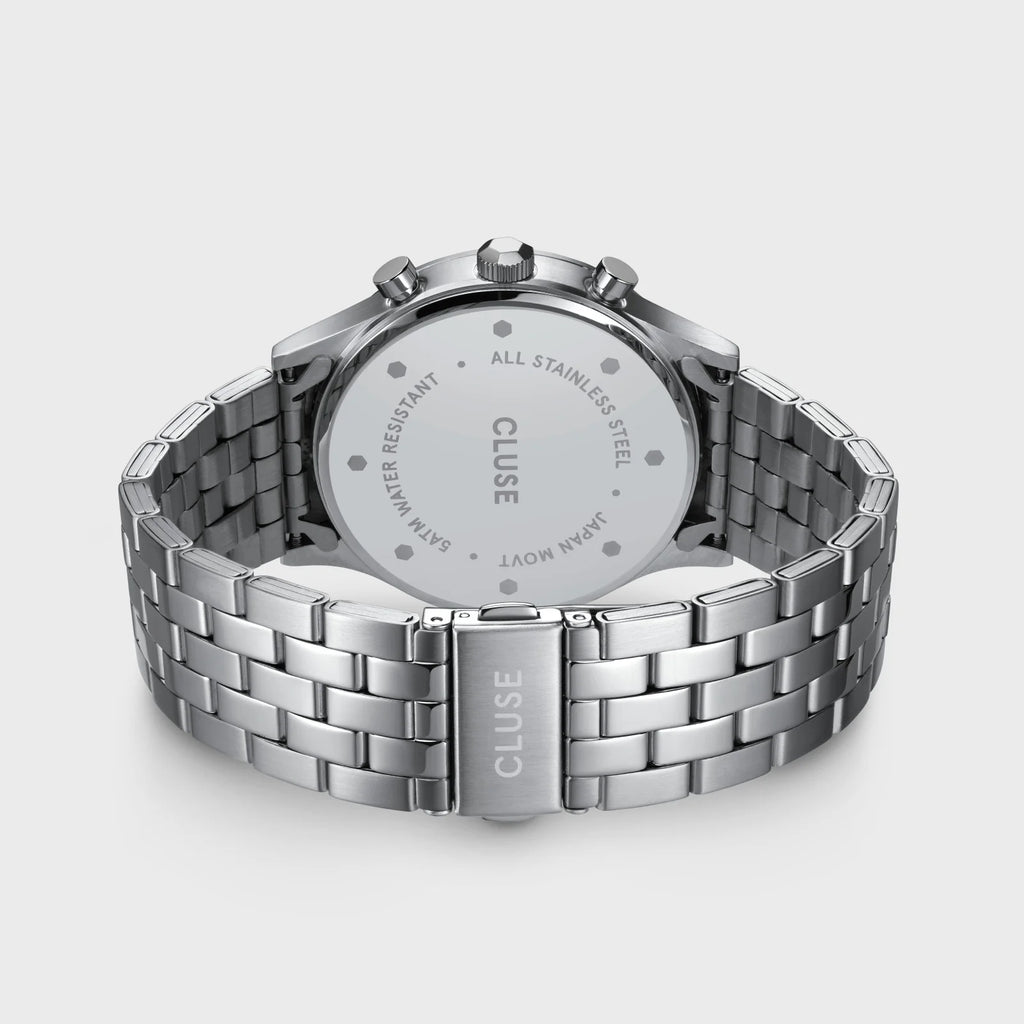 Cluse - Antheor Multifunction White/Steel/Steel Bicolour CW21010