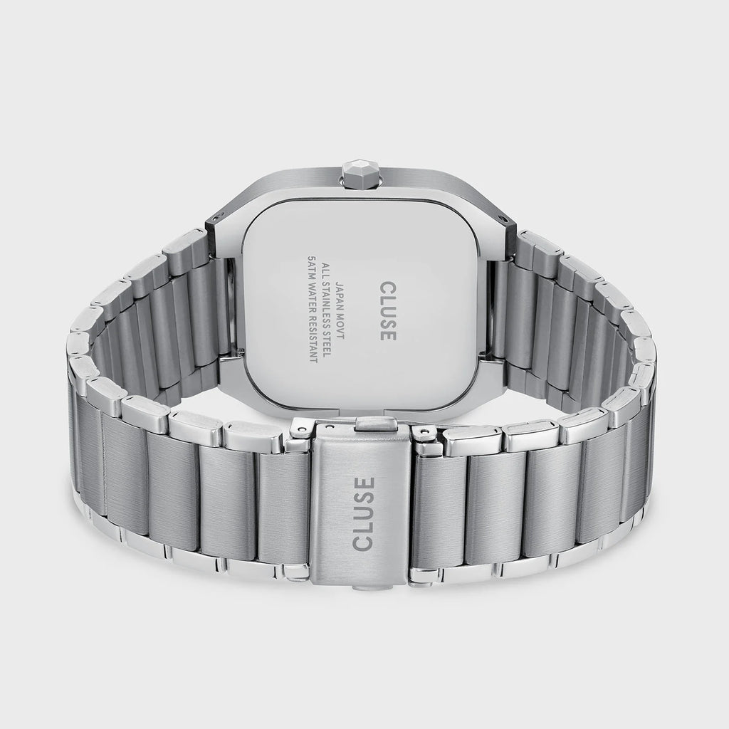 Cluse Quadrus Green/Steel watch CW25702
