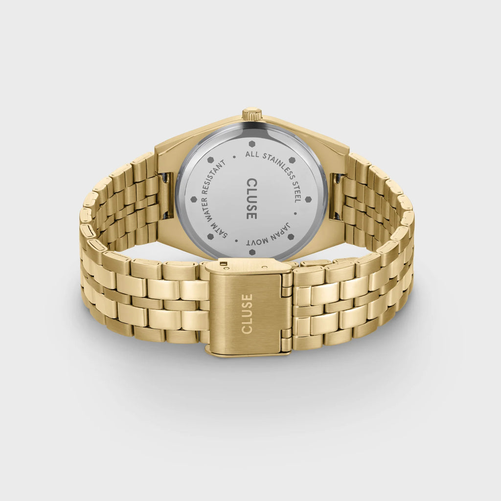 Cluse - Retro 70's Steel full gold link CW35104