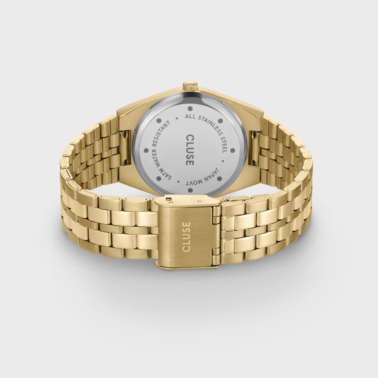Cluse - Retro 70's Steel full gold link CW35104