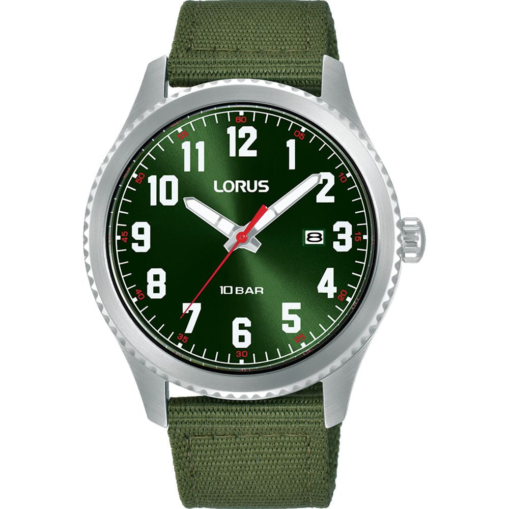Men's sports 100m Green LORUS RH997RX09