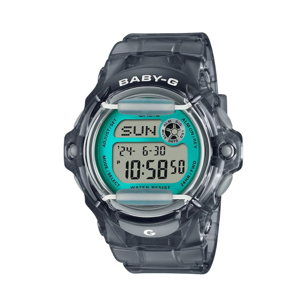 Baby G Dig Renewal, Blk Transparent Band BG169U-8B