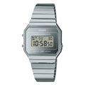 Casio Digi Vintage, Chrome Plated Band A700WEV-7A