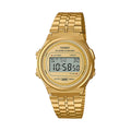 Casio Vintage Digital Round, Gold Tone S/Steel A171WEG-9A