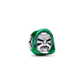 Marvel Dr. Doom sterling silver charm with green a 795023C01
