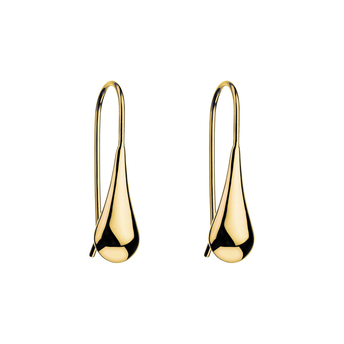 My Silent Tears Earring - Yellow Gold E0113