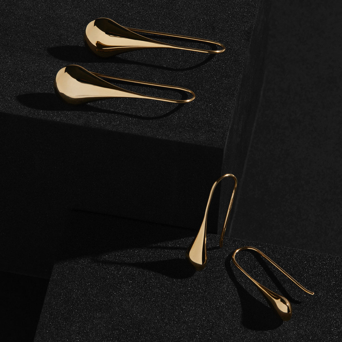 My Silent Tears Earring - Yellow Gold E0113